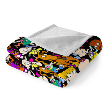 Wholesale Digital Printed Blankets flannel Blankets Throw